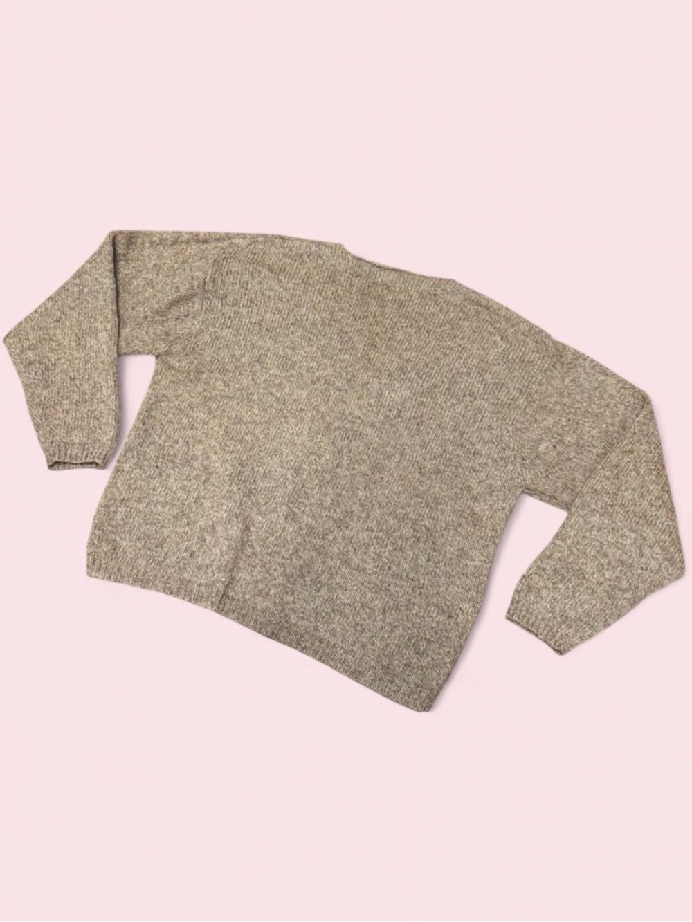 American Eagle XL Wool Blend V Neck Sweater Brown Limited Edition Mens - Picture 6 of 7
